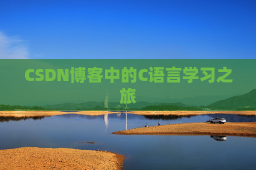 CSDN博客中的C语言学习之旅